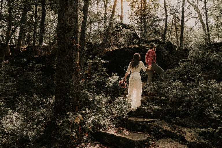 Mady & Ezekiel Hiking Elopement In Tennessee - Kentucky Elopement ...