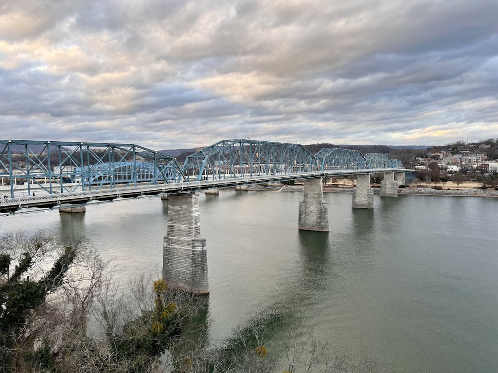 Walnut Street Bridge in Chattanooga, Tennessee