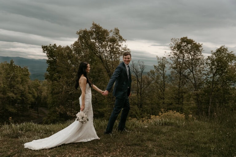 Smoky Mountains Elopement | Jessica & Bobby’s Intimate Mountain-Top Wedding